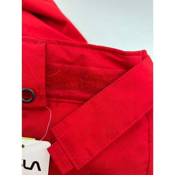 Tesla Gear TSLA Womens Red Insulated Cargo Snow Pants Adj Waist - Picture 9 of 14